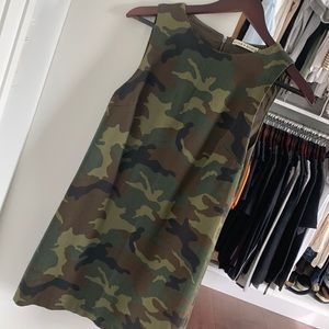Alice and Olivia Camo Dress